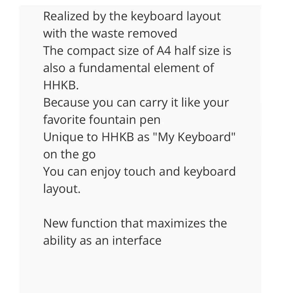 HHKB Professional Classic Black (PD-KB401B)